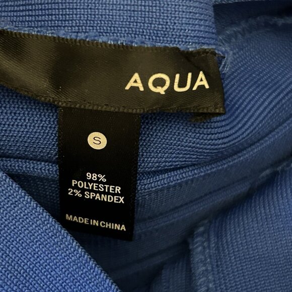 Aqua cropped sweetheart neck top Small Blue Corsette Coquette Y2K Club Mobwife - Picture 7 of 10